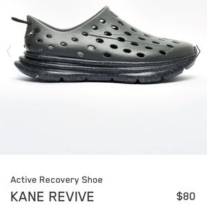 Kane Footwear Active Recovery Shoe Charcoal/Black